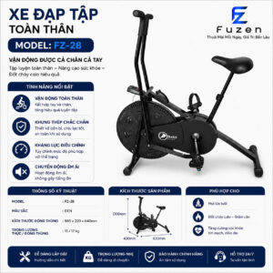 Xe đạp tập đa năng FZ - 28