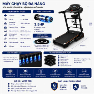 Máy Chạy Bộ Fuzen OS 8218D