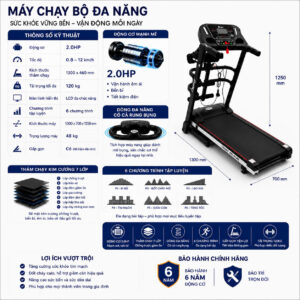 Máy chạy bộ Fuzen A7AB